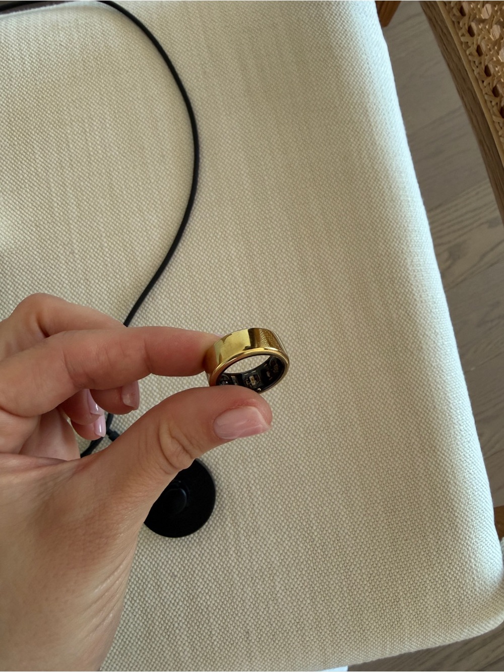 Oura Gold Smart Ring - Polished Gold Finish